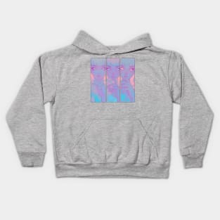 Pastel Faces Kids Hoodie